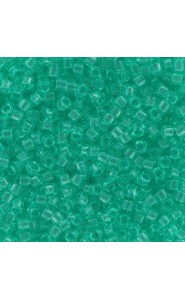 Miyuki delica Beads 11/0 - Transparent mint green dyed DB-1304